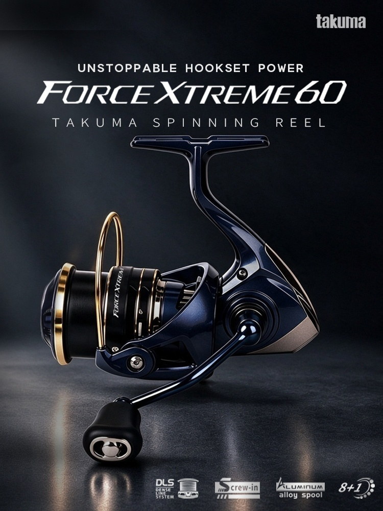 TAKUMA FX60 Standard Spinning  - đánh giá và giá Trolling Reel
