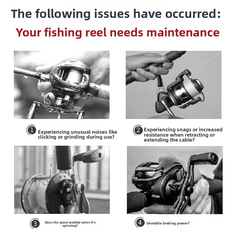 Fishing Reel Maintenance Wrenc - đánh giá và giá Reel Grease