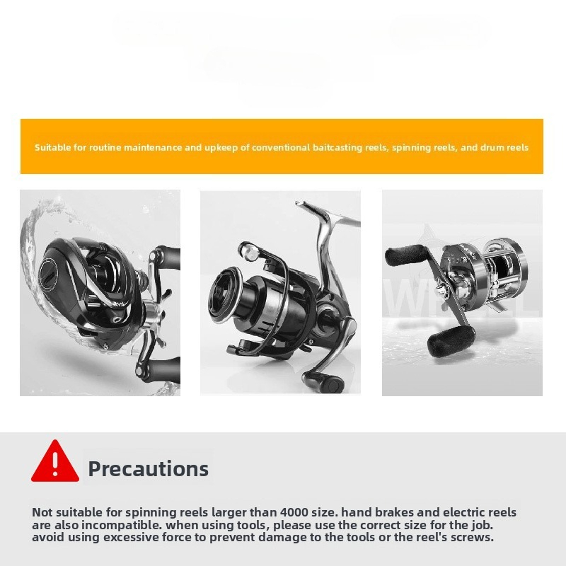 Fishing Reel Maintenance Wrenc - đánh giá và giá Reel Grease