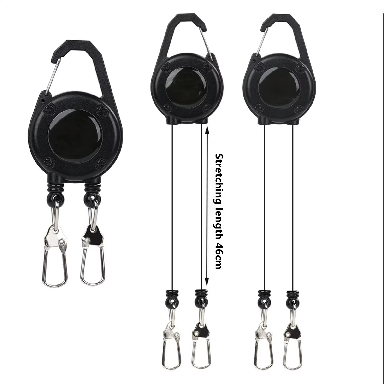 Retractable Keychain Double-He - đánh giá và giá Fly Reel
